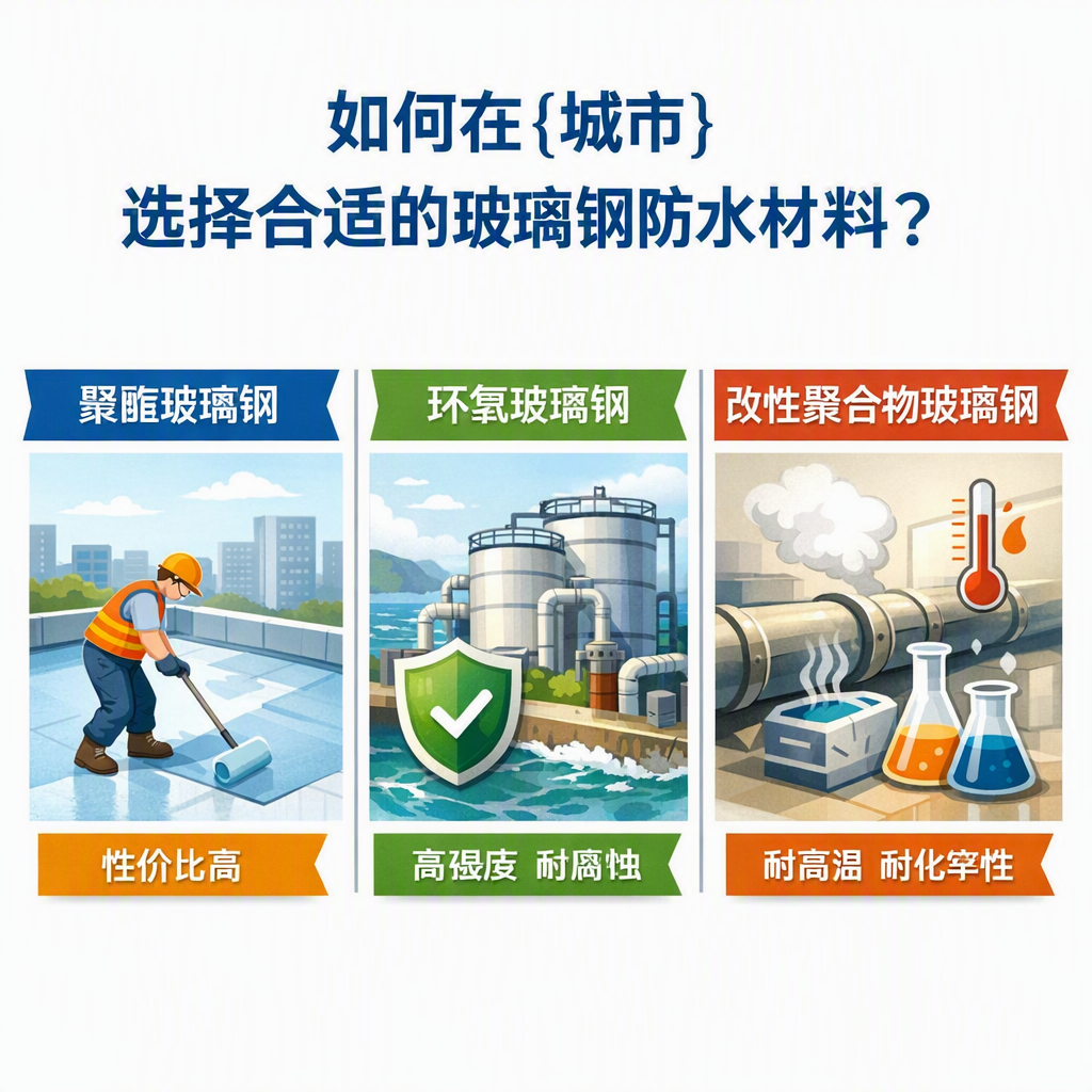 如何在连云港选择合适的玻璃钢防水材料？